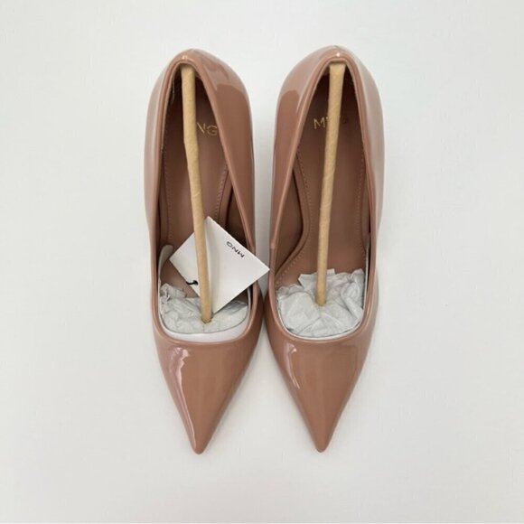 Mango - Ladies Pointed Toe Heel Shoes - Nude. Size: 6.5 (US). NIB - Picture 4 of 16